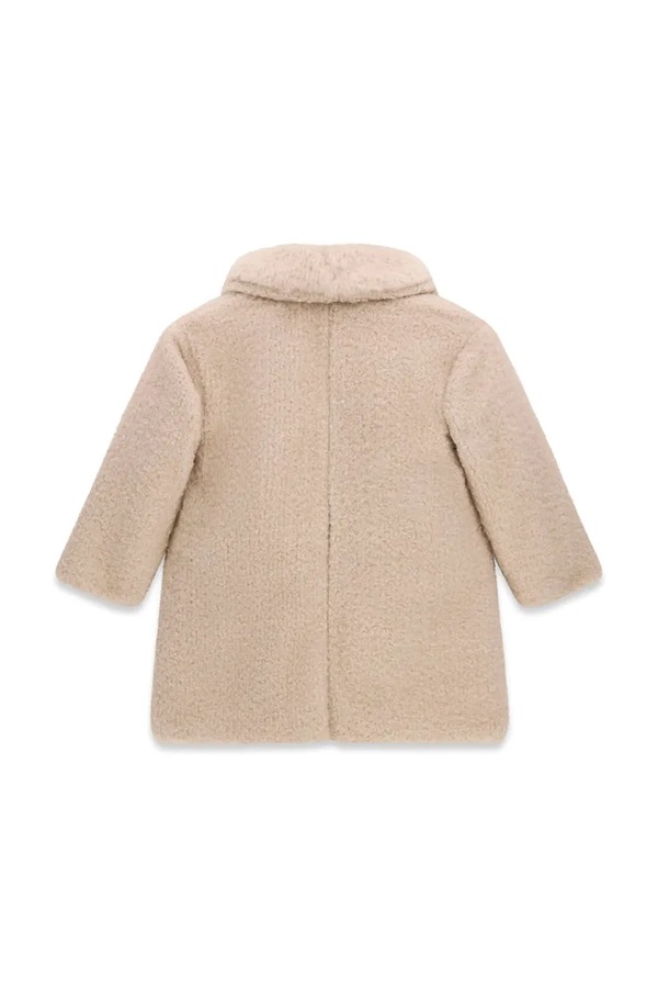 Пальто дитяче Guess колір бежевий