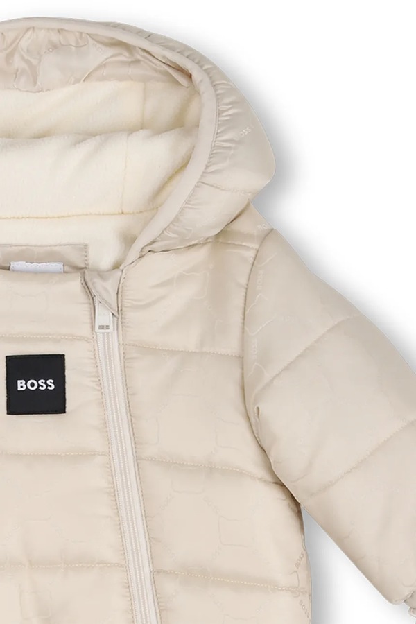 Комбінезон дитячий BOSS колір бежевий фото 4