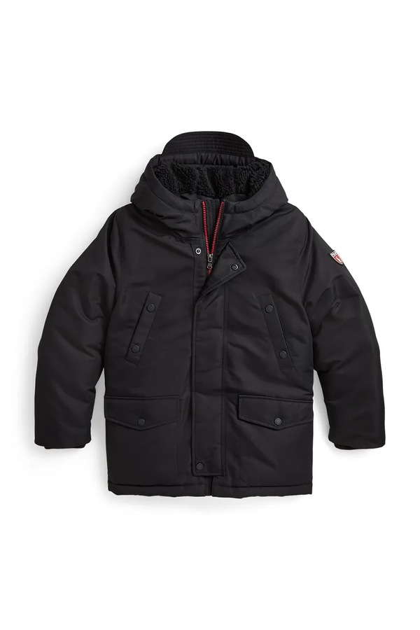 Парка дитяча Polo Ralph Lauren колір чорний