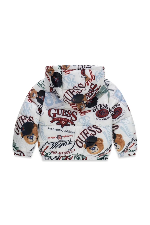 Куртка дитяча Guess колір білий фото 2