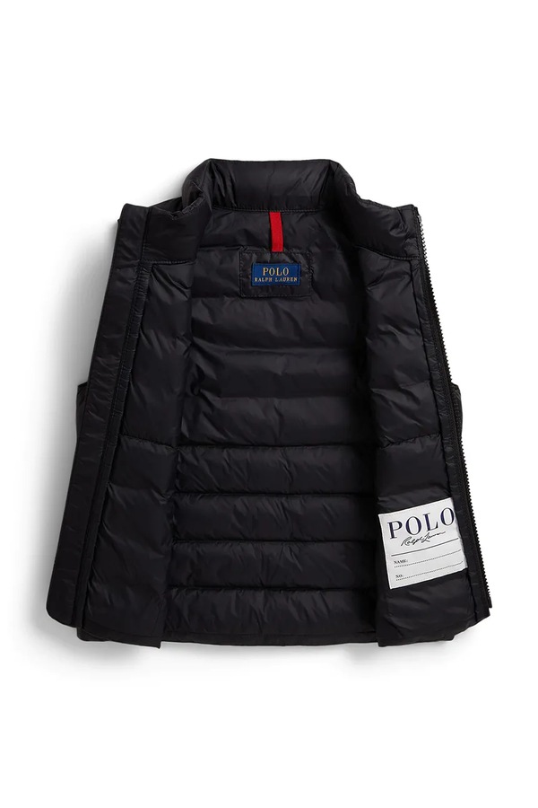 Безрукавка дитяча Polo Ralph Lauren колір чорний фото 2