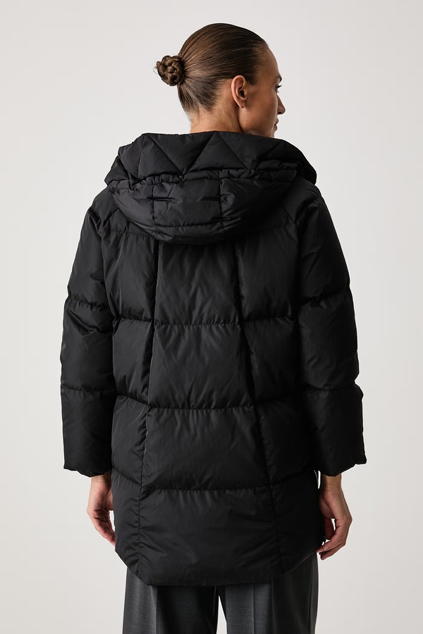 Пухова куртка жіноча Weekend Max Mara WKDNEWBEMBO колір чорний фото 3