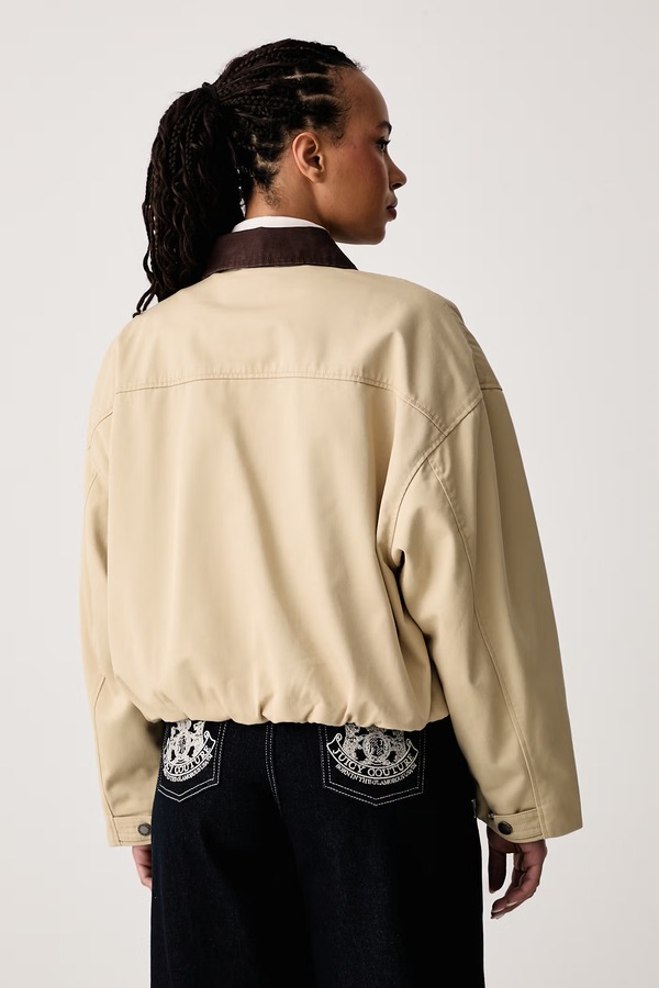 Коротка куртка жіноча Dickies колір бежевий фото 3
