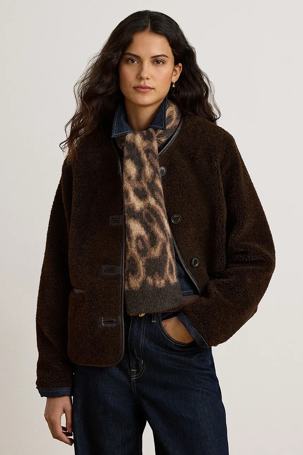 Куртка жіноча Lauren Ralph Lauren колір коричневий