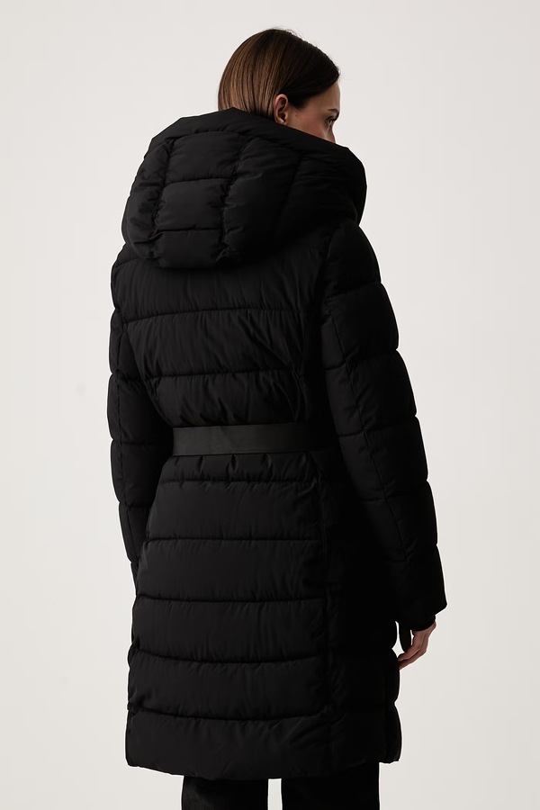 Зимова куртка жіноча DKNY колір чорний фото 3