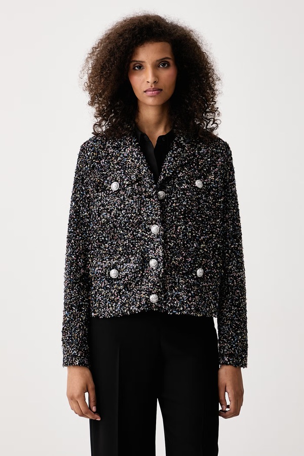 Демисезонная куртка женская DKNY цвет черный