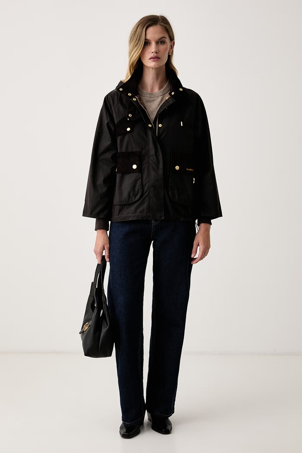 Куртка женская вощеная Barbour Wilowmere цвет коричневый