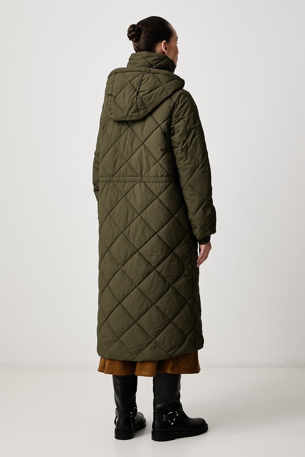 Стьобана куртка жіноча Barbour Alverstone колір зелений фото 3
