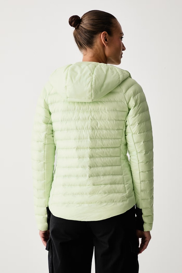 Спортивна куртка жіноча Jack Wolfskin ROUTEBURN колір зелений фото 3