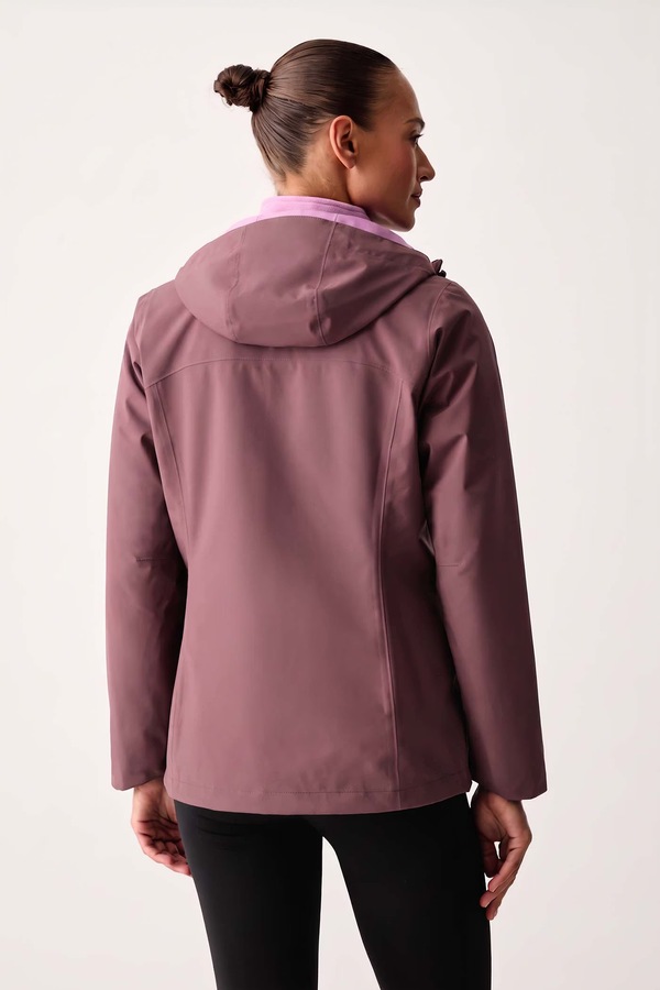 Спортивна куртка жіноча Jack Wolfskin MOONRISE 2 колір фіолетовий фото 2