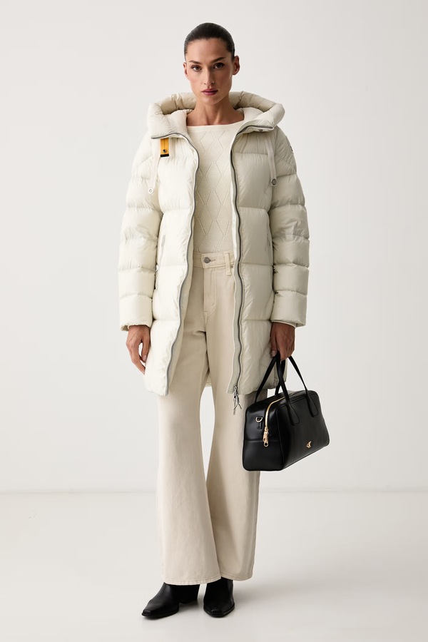 Пухова куртка жіноча Parajumpers JANET колір бежевий