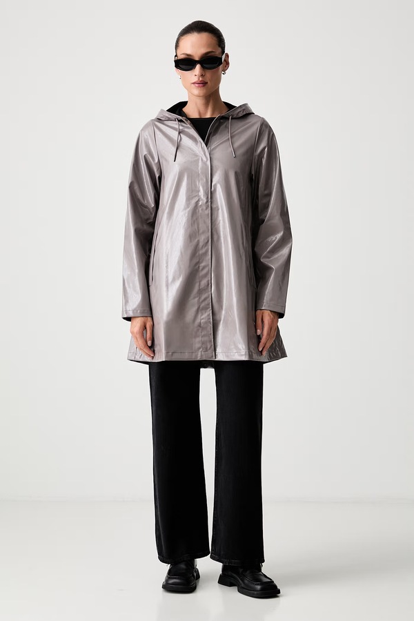 Жіноча Rains A-Line W Jacket W3 колір фіолетовий