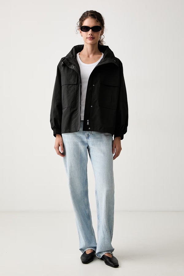 Коротка куртка жіноча Weekend Max Mara WKDEPOCA колір чорний фото 2