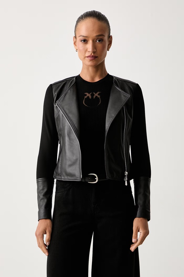 Короткая куртка женская Pinko цвет черный