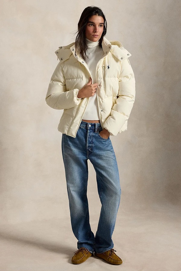Куртка жіноча Polo Ralph Lauren колір бежевий фото 3