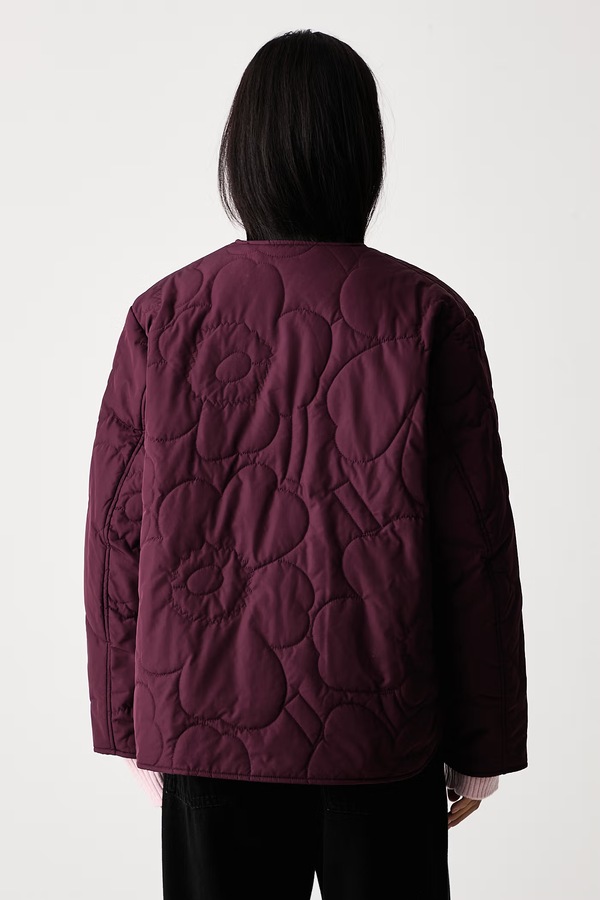 Куртка женская Marimekko цвет бордовый фото 2