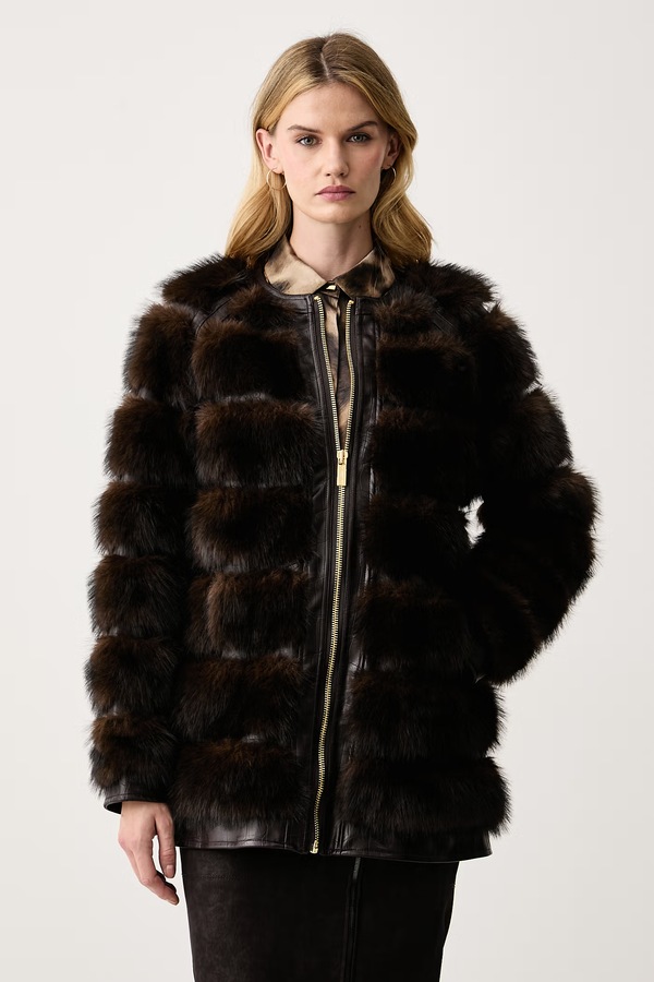 Демісезонна куртка жіноча Marciano by Guess NEW ARIELLE колір коричневий