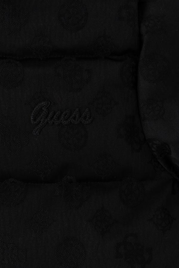 Зимова куртка дитяча Guess колір чорний фото 3