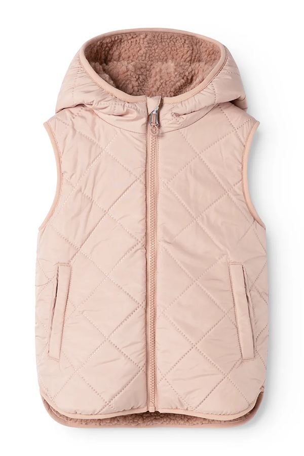 Двостороння безрукавка дитяча Liewood Diana Reversible Vest колір рожевий фото 2
