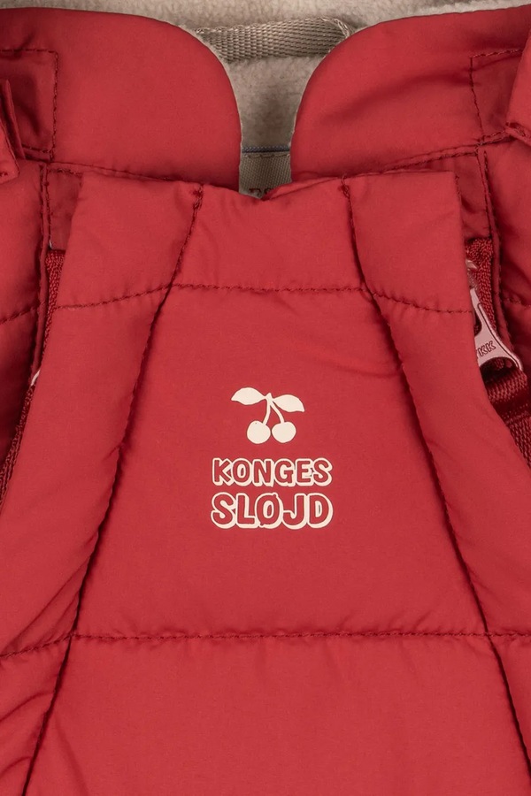 Дитячий комбінезон Konges Sløjd ALPI BABY SUIT GRS колір рожевий фото 4