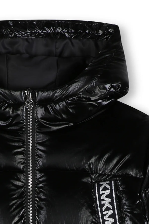 Стьобана куртка дитяча Michael Kors колір чорний фото 3