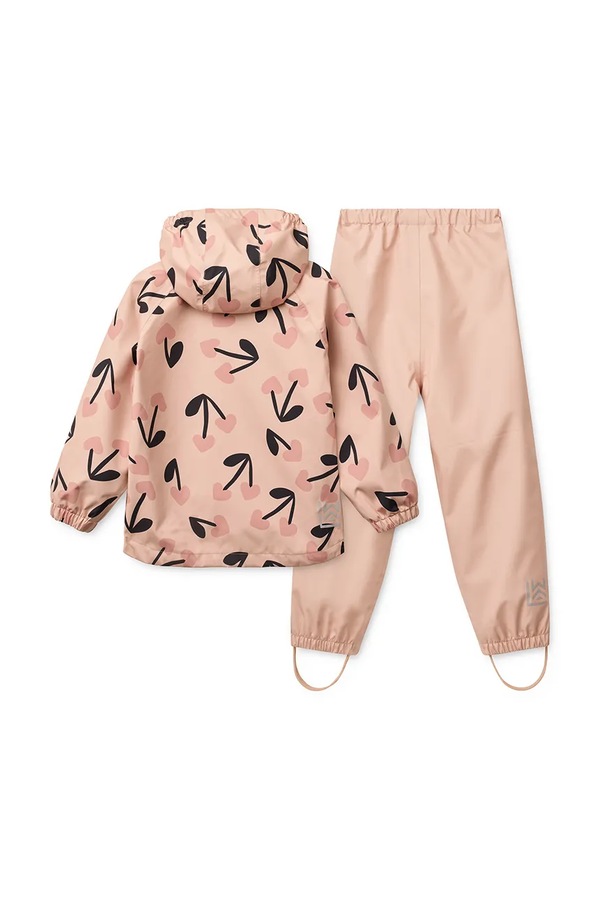 Для младенцев Liewood Pedia Rainwear Set цвет розовый фото 2