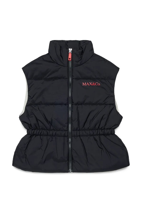 Безрукавка дитяча Max&Co. MAXJ59F VESTS колір чорний