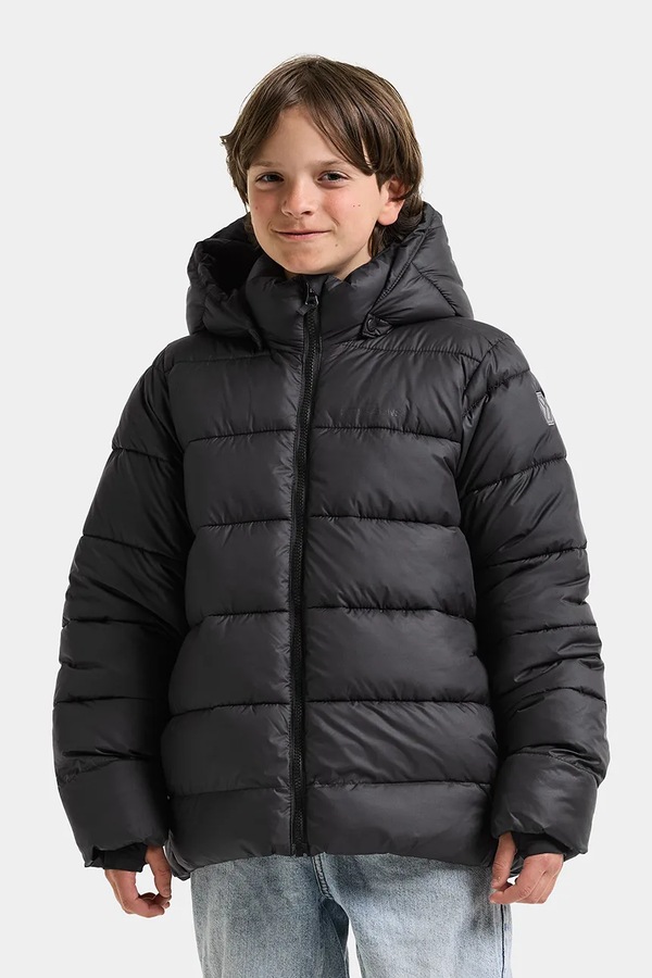 Зимова куртка дитяча Didriksons SCORIA KIDS JACKET 2 колір чорний