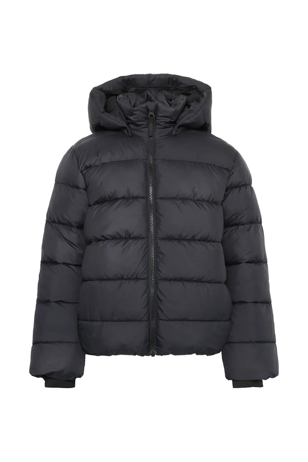 Зимова куртка дитяча Didriksons SCORIA KIDS JACKET 2 колір чорний фото 2
