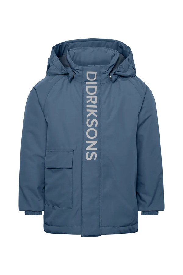 Протидощова куртка дитяча Didriksons TALVI KIDS JKT 2 колір блакитний фото 2