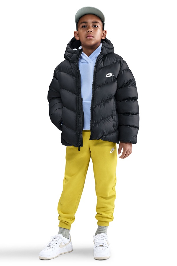 Стьобана куртка дитяча Nike Sportswear All Day Play колір чорний фото 3