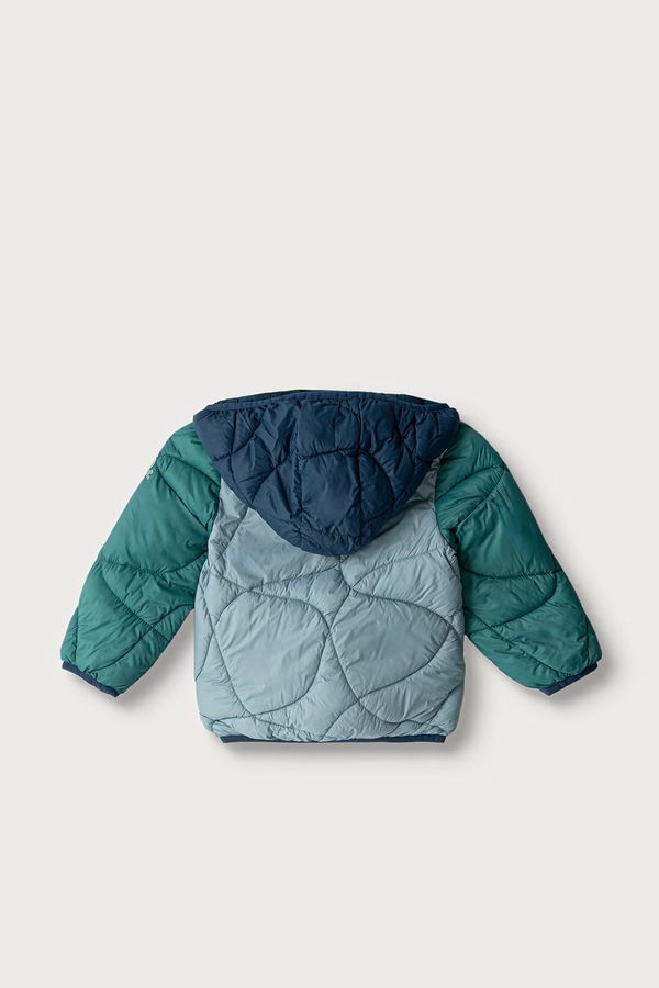Коротка куртка дитяча United Colors of Benetton колір барвистий