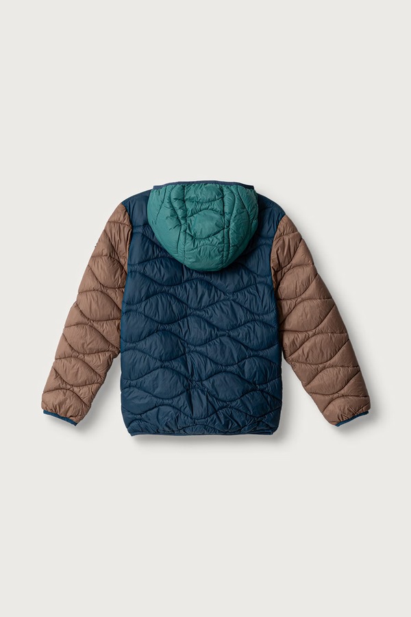 Коротка куртка дитяча United Colors of Benetton колір барвистий
