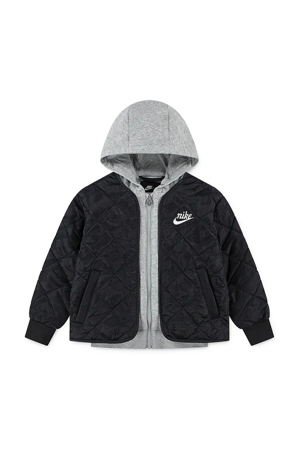 Стеганая куртка детская Nike цвет черный