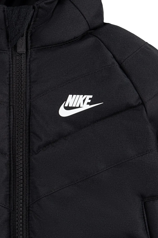 Стеганая куртка детская Nike цвет черный фото 2