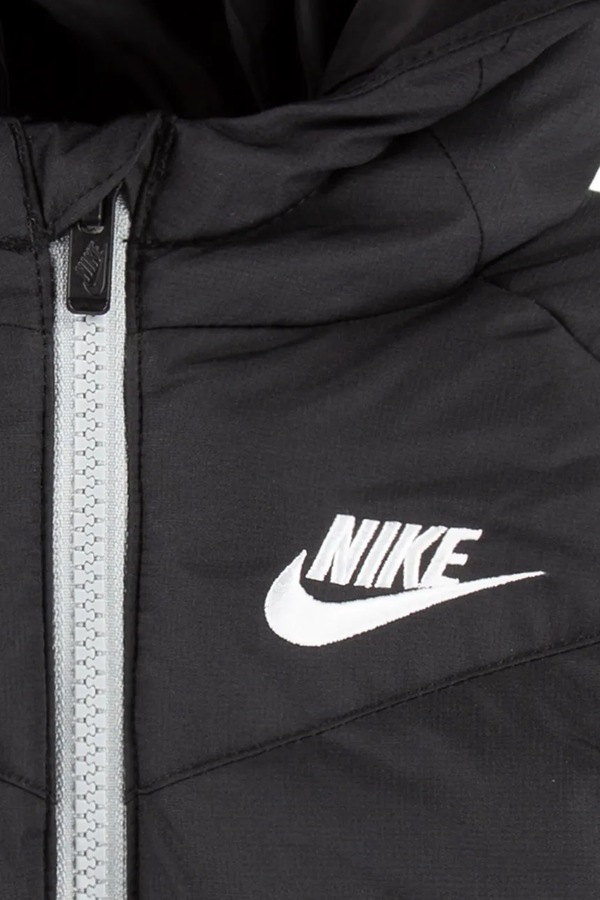 Стеганая куртка детская Nike цвет черный фото 2