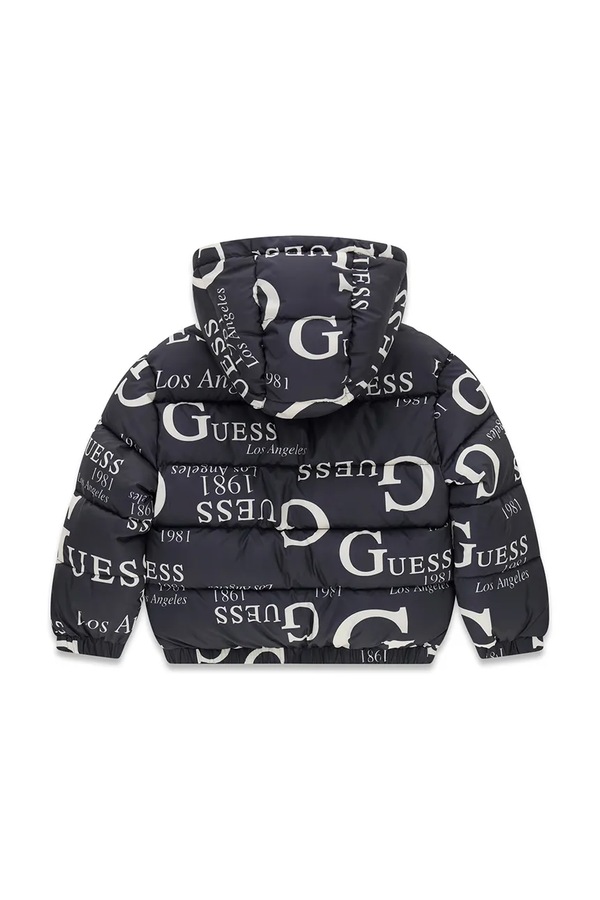 Стьобана куртка дитяча Guess колір темно-синій