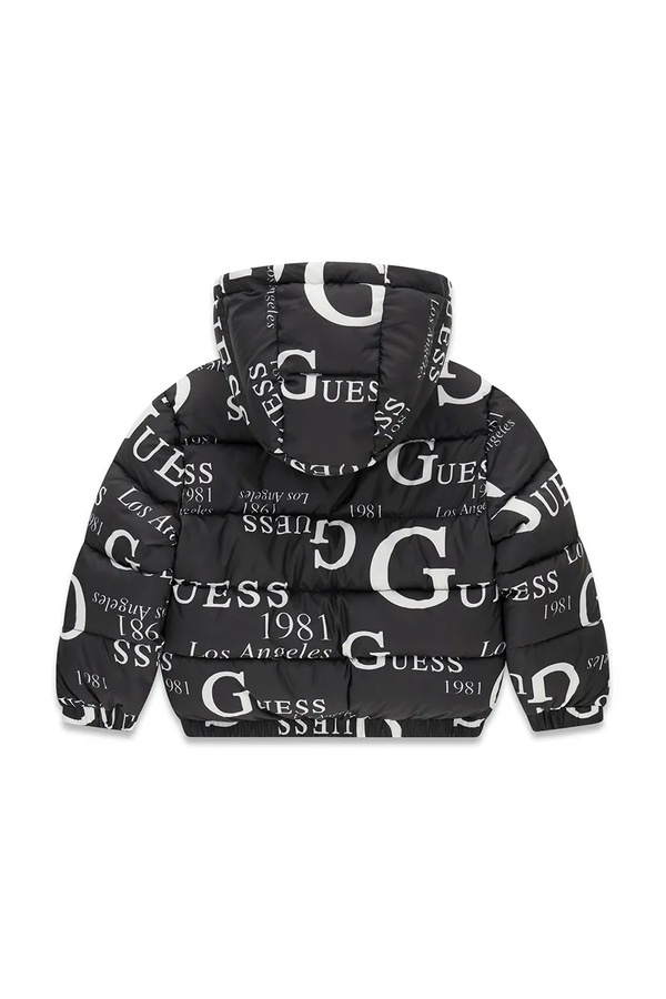 Стеганая куртка детская Guess цвет черный