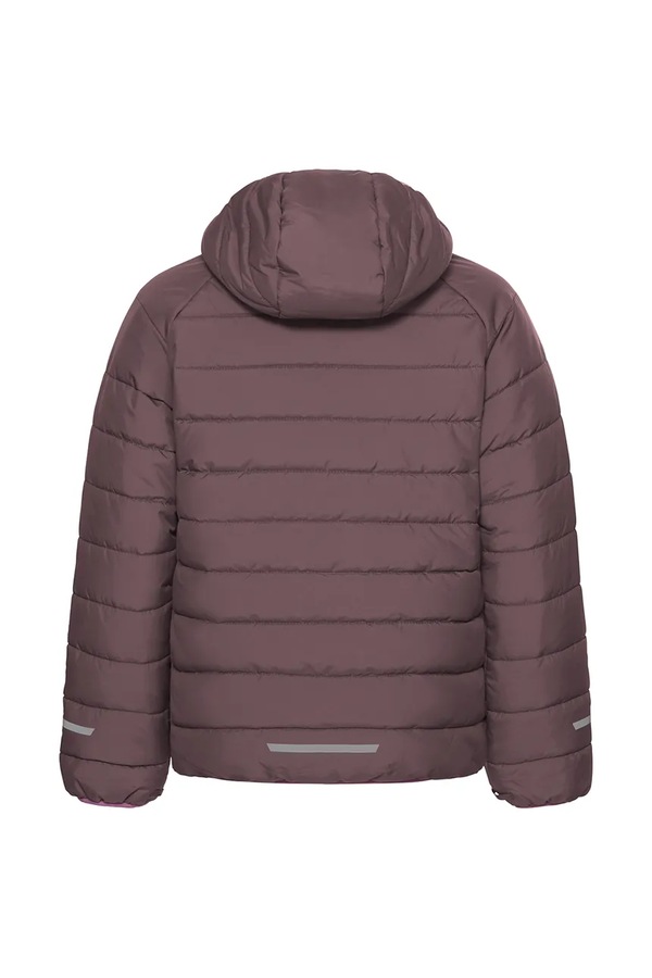 Двусторонняя куртка детская Jack Wolfskin ZENON TWIST цвет фиолетовый фото 2