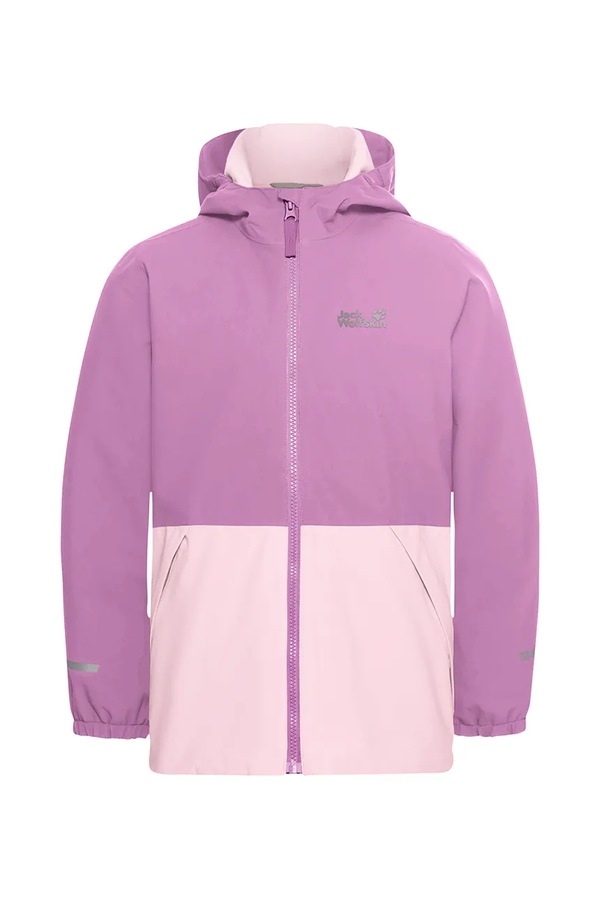 Куртка дитяча Jack Wolfskin SNOW DAYS колір фіолетовий