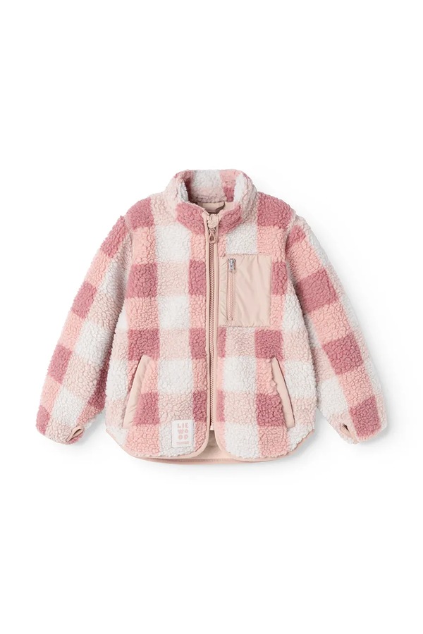 Куртка детская Liewood Nolan Pile Jacket цвет розовый