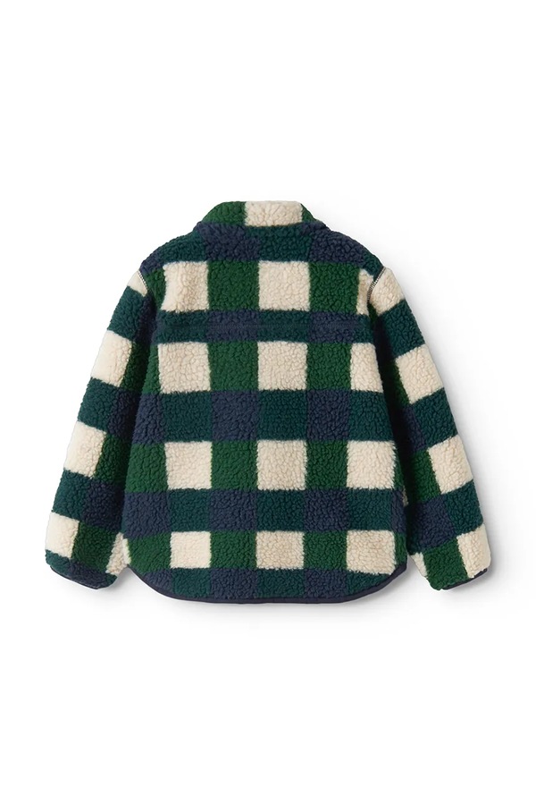 Куртка дитяча Liewood Nolan Pile Jacket колір зелений