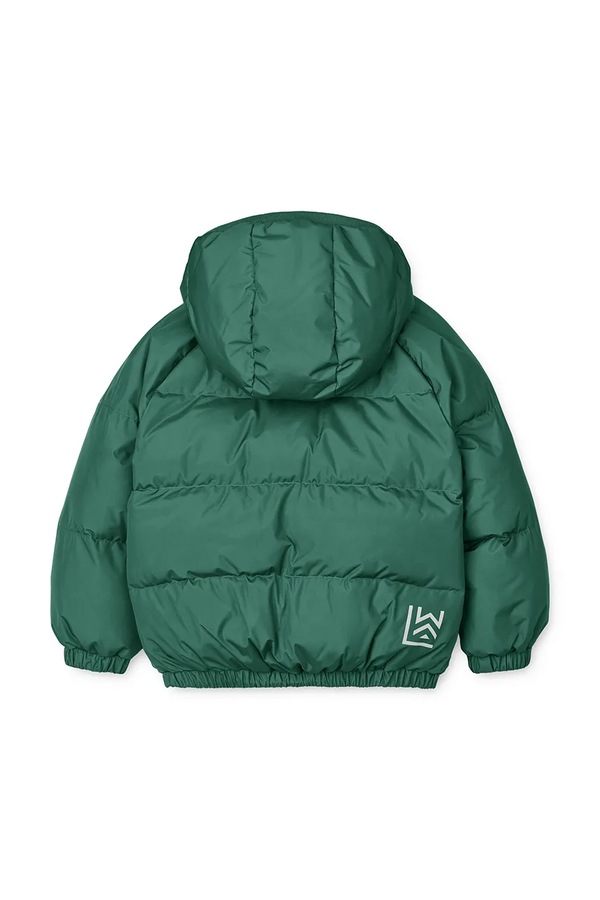 Пухова куртка дитяча Liewood Adelina Down Jacket колір зелений