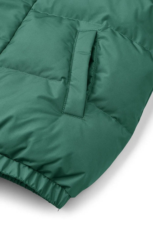 Пухова куртка дитяча Liewood Adelina Down Jacket колір зелений фото 4