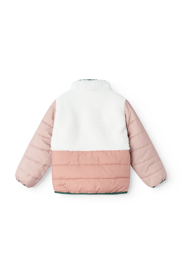 Двостороння дитяча куртка Liewood Franka Reversible Jacket колір рожевий фото 3