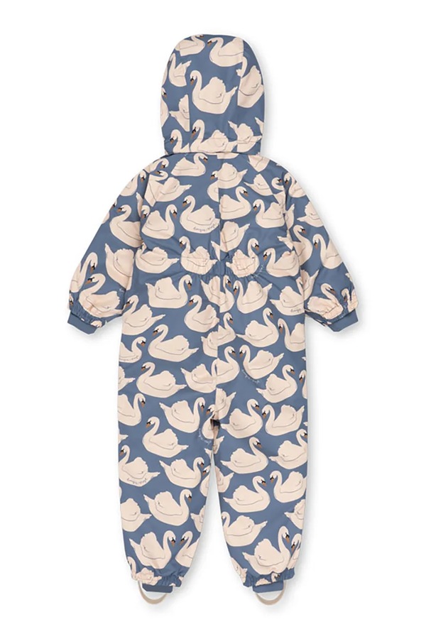 Дитячий комбінезон Konges Sløjd NOHR SNOWSUIT PRINT колір блакитний фото 2