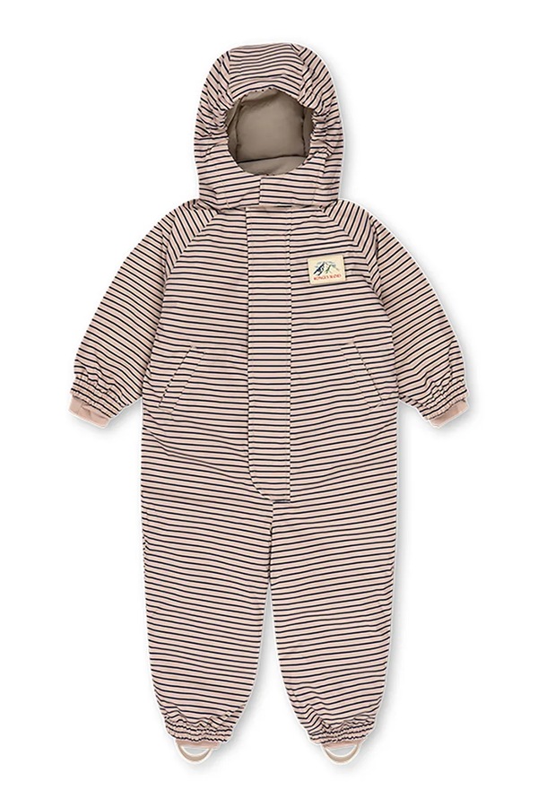 Дитячий комбінезон Konges Sløjd NOHR SNOWSUIT PRINT колір барвистий