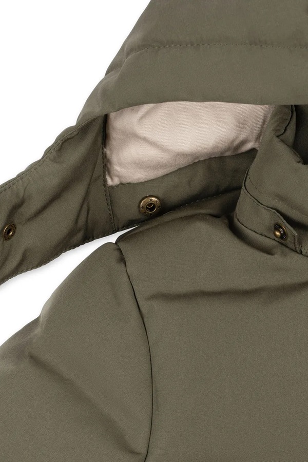 Пуховая куртка детская Konges Sløjd MAGNUM DOWN JACKET SOLID GRS цвет зеленый фото 2