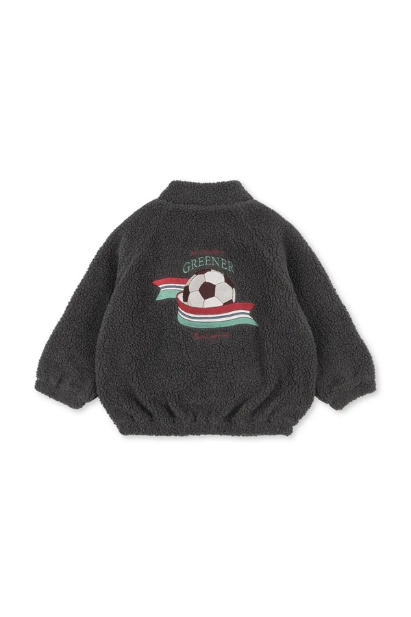 Куртка дитяча Konges Sløjd JODY BOMBER JACKET GRS колір сірий фото 2
