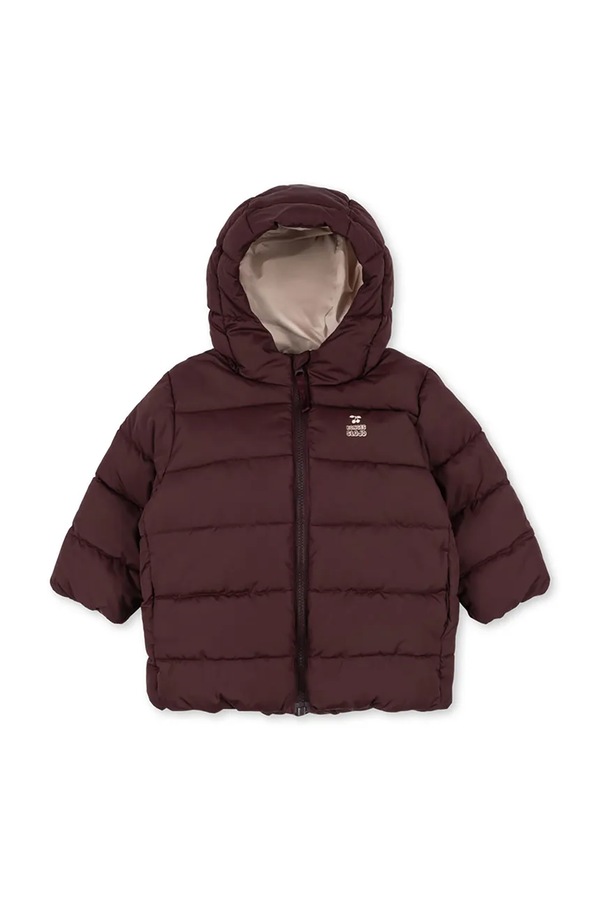 Стьобана куртка дитяча Konges Sløjd ALPI JACKET GRS колір фіолетовий